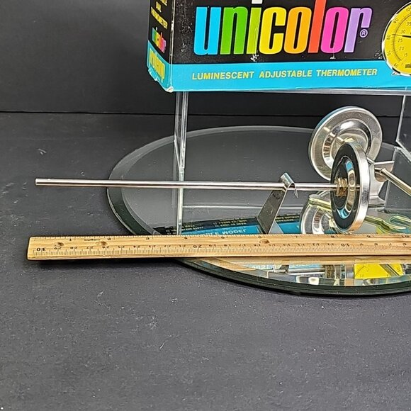 TWO Unicolor Protemp Thermometer Cat 348 Photo Lab Adjustable Luminescent - Picture 7 of 11